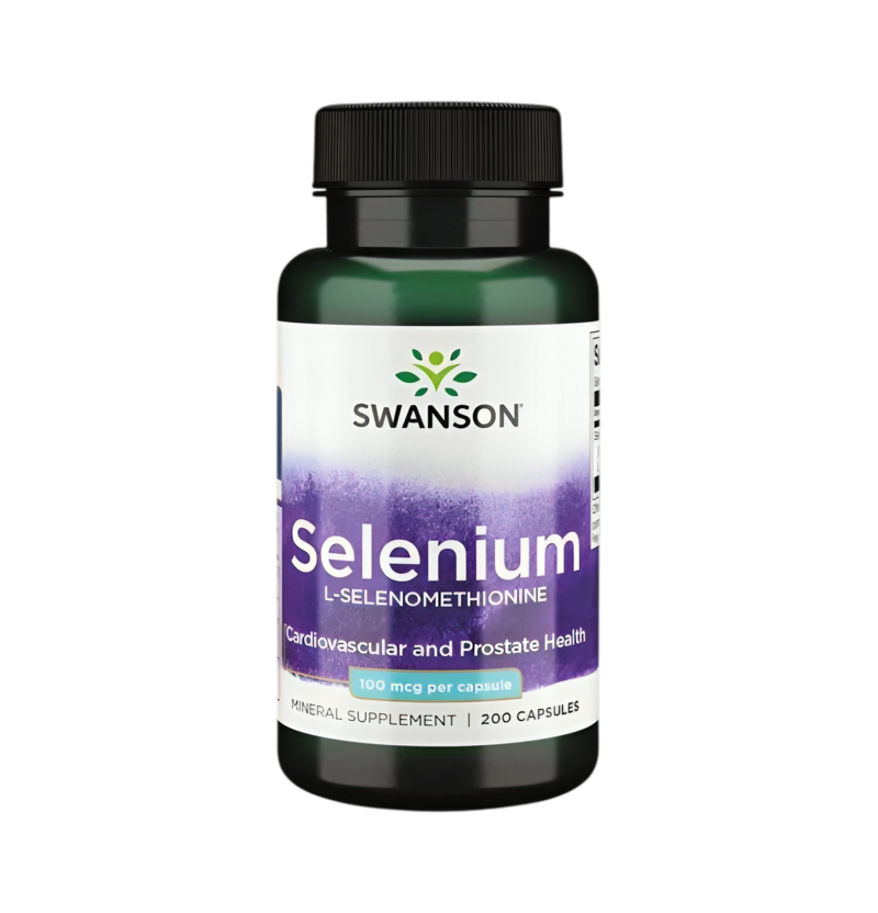 Swanson Selenium 100µg 200 Kapslar