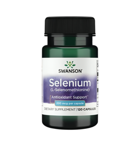 Swanson Selenium 200µg 120 Kapslar