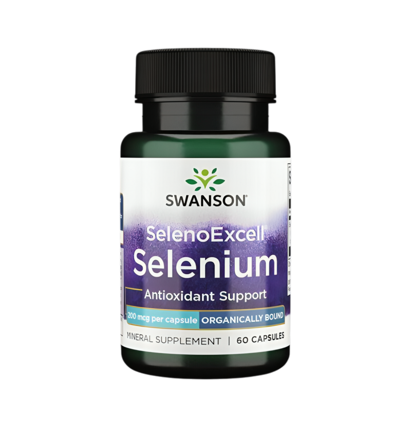 Swanson SelenoExcell Selenium 200µg 60 Kapslar