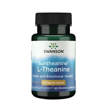 Swanson Suntheanine L-Theanine 100mg 60 Kapslar