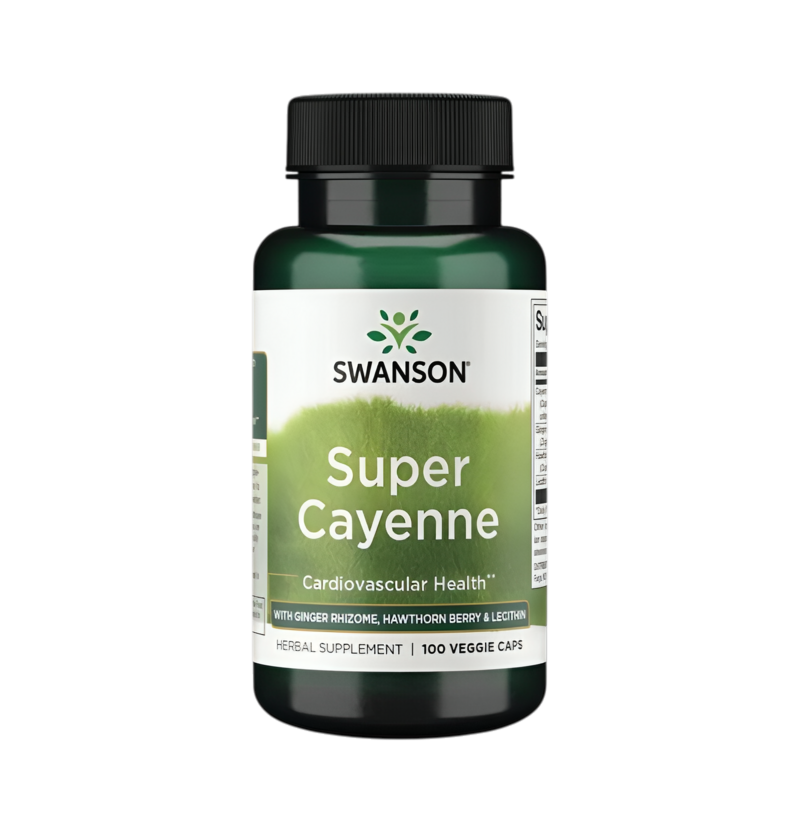 Swanson Super Cayenne 100 Kapslar