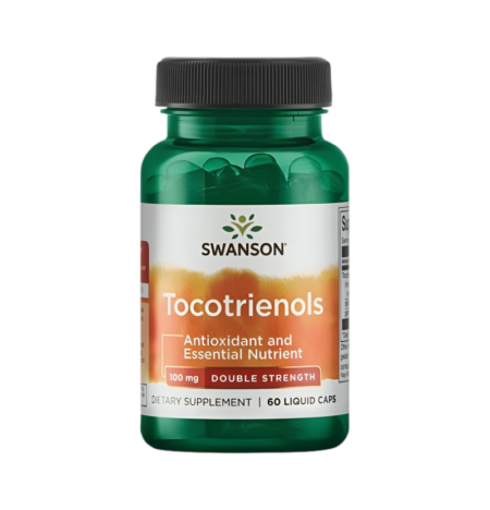 Swanson Tocotrienols 100mg Double Strength 60 Mjukgelkapslar
