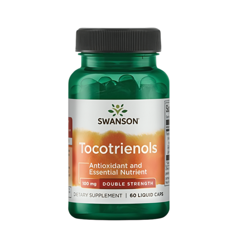 Swanson Tocotrienols 100mg Double Strength 60 Mjukgelkapslar