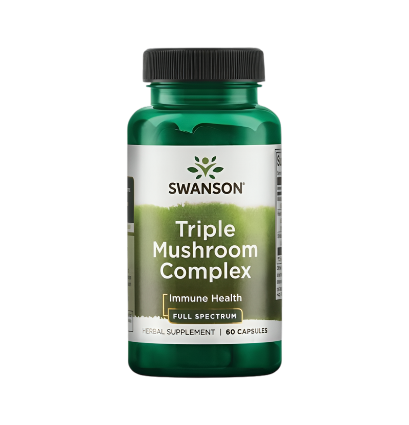 Swanson Triple Mushroom Complex 60 Kapslar