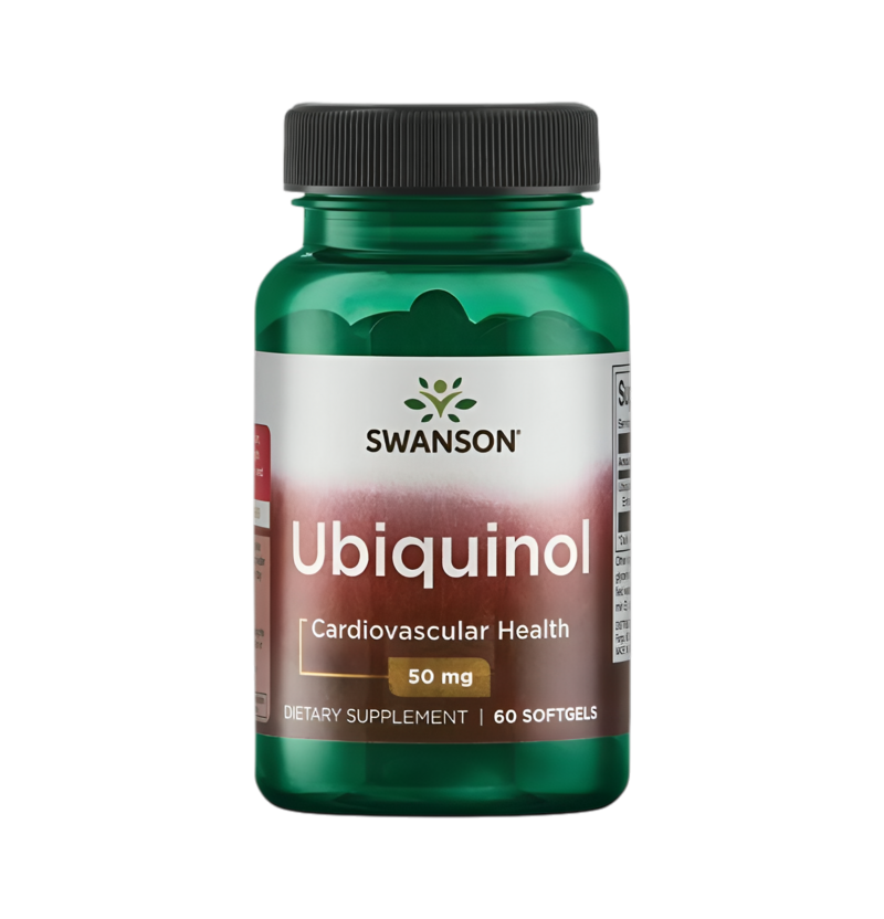 Swanson Ubiquinol 50mg 60 Mjuka kapslar