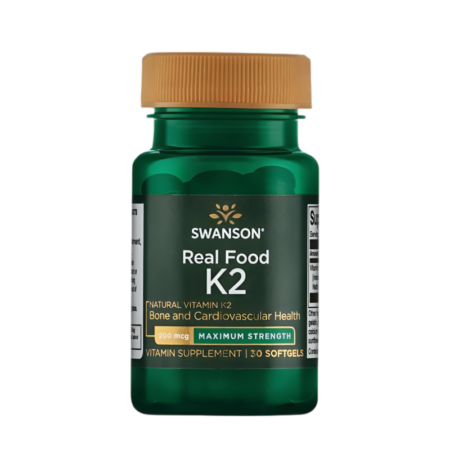 Swanson Vitamin K-2 Natural 200mcg 30 Mjukgelkapslar
