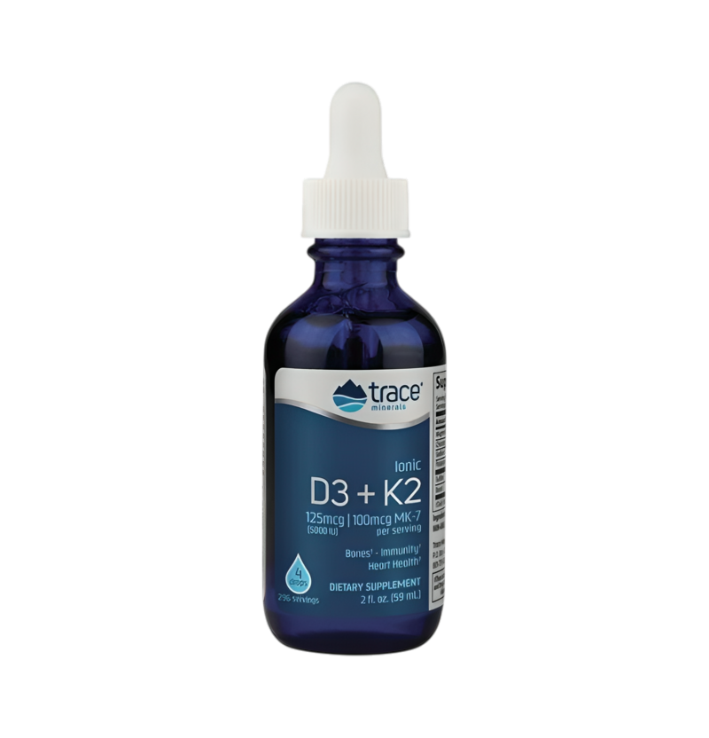Trace Minerals Ionic D3 + K2 59ml