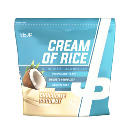 Trained by JP Cream of Rice White Chocolate Coconut 2000g