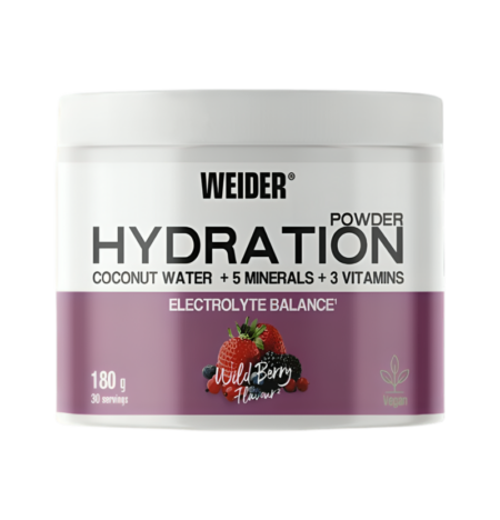 Weider Hydration Powder Wild Berry 180g Pulver