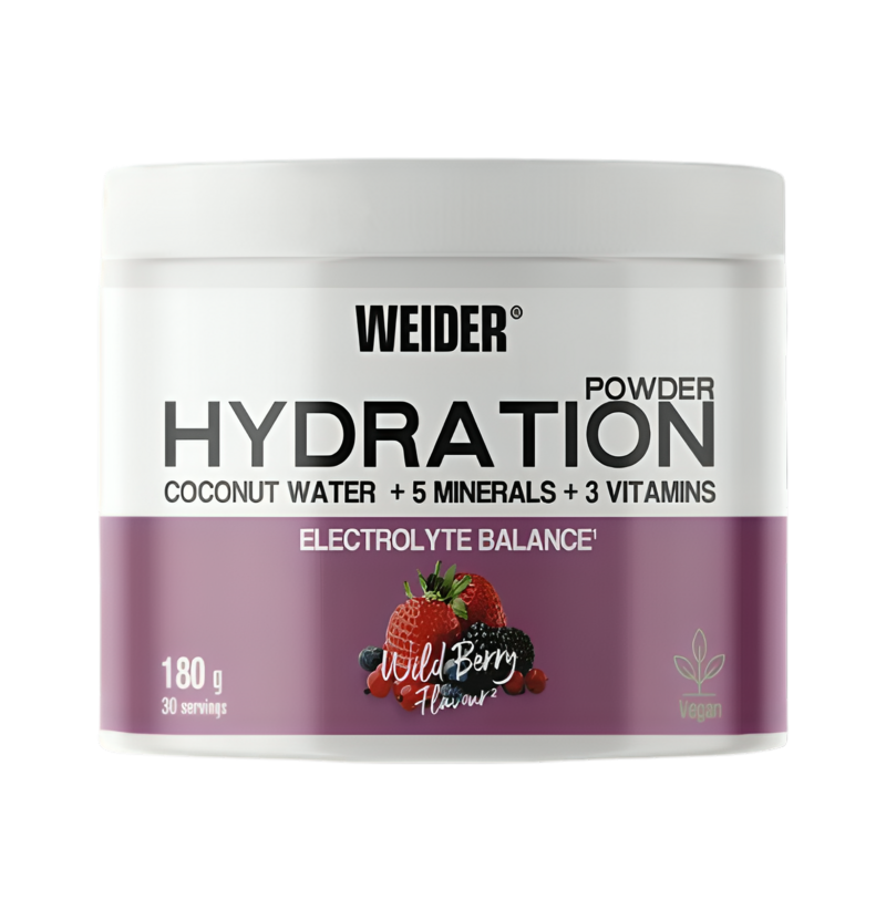 Weider Hydration Powder Wild Berry 180g Pulver