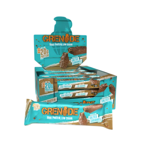 Grenade Protein Bars Chocolate Chip Salted Caramel 12 x 60g