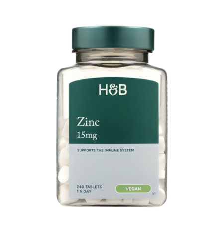 Holland & Barrett Zinc 15mg 240 Tabletter