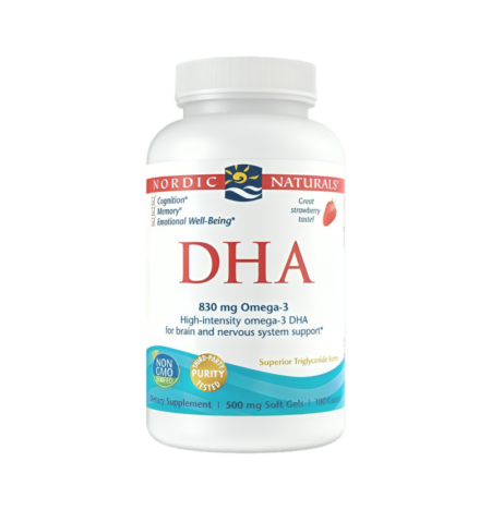Nordic Naturals DHA 830mg Strawberry 180 Mjukgelkapslar