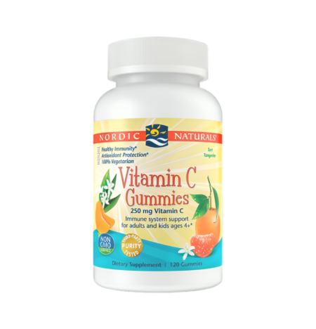 Nordic Naturals Vitamin C 250mg Tangerine 120 Gummitabletter