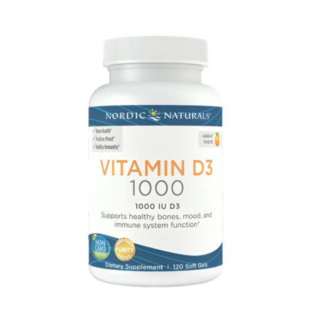 Nordic Naturals Vitamin D3 1000IU Orange 120 Mjukgelkapslar