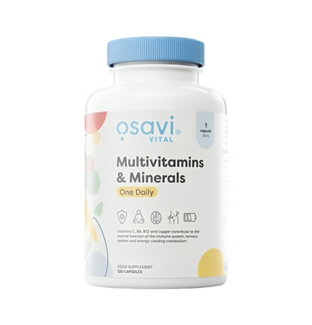 Osavi Multivitamins & Minerals One Daily 120 Kapslar