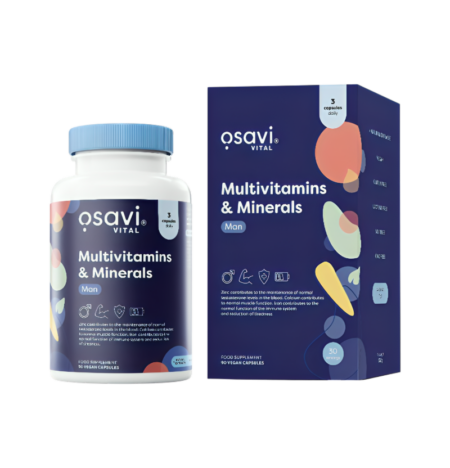 Osavi Multivitamins & Minerals Man 90 Veganska Kapslar