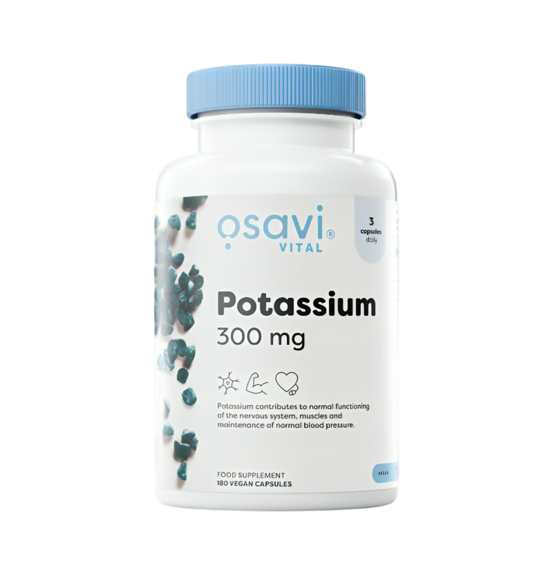 Osavi Potassium 300mg 180 Veganska Kapslar