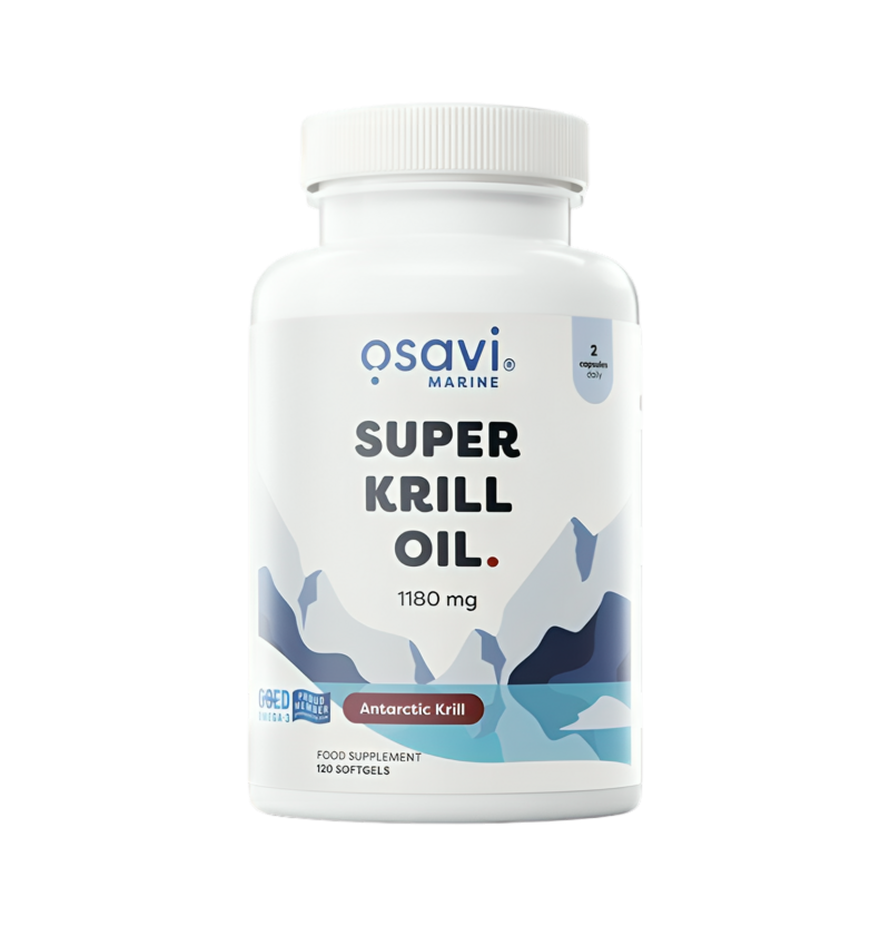 Osavi Super Krill Oil 1180mg 120 Mjukgelkapslar