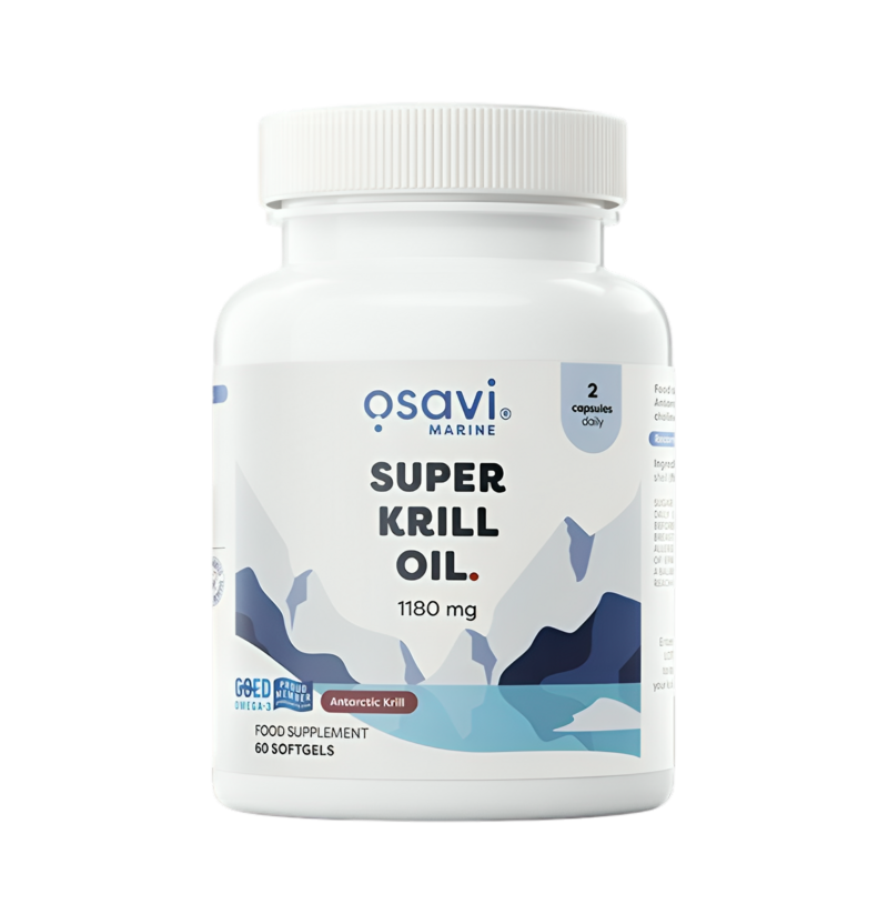 Osavi Super Krill Oil 1180mg 60 Mjukgelskapslar