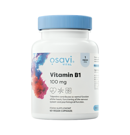 Osavi Vitamin B1 100mg 60 Veganska Kapslar
