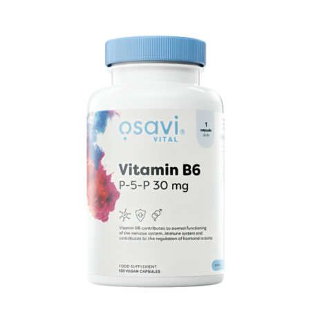 Osavi Vitamin B6 P-5-P 30mg 120 veganska Kapslar