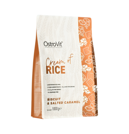 OstroVit Cream of Rice, Biscuit & Salted Caramel 1000g