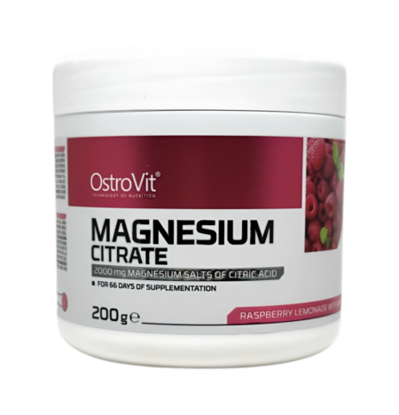 OstroVit Magnesium Citrate Raspberry Lemonade with Mint 200g