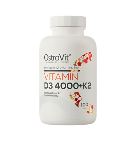OstroVit Vitamin D3 4000 + K2 100 Tabletter