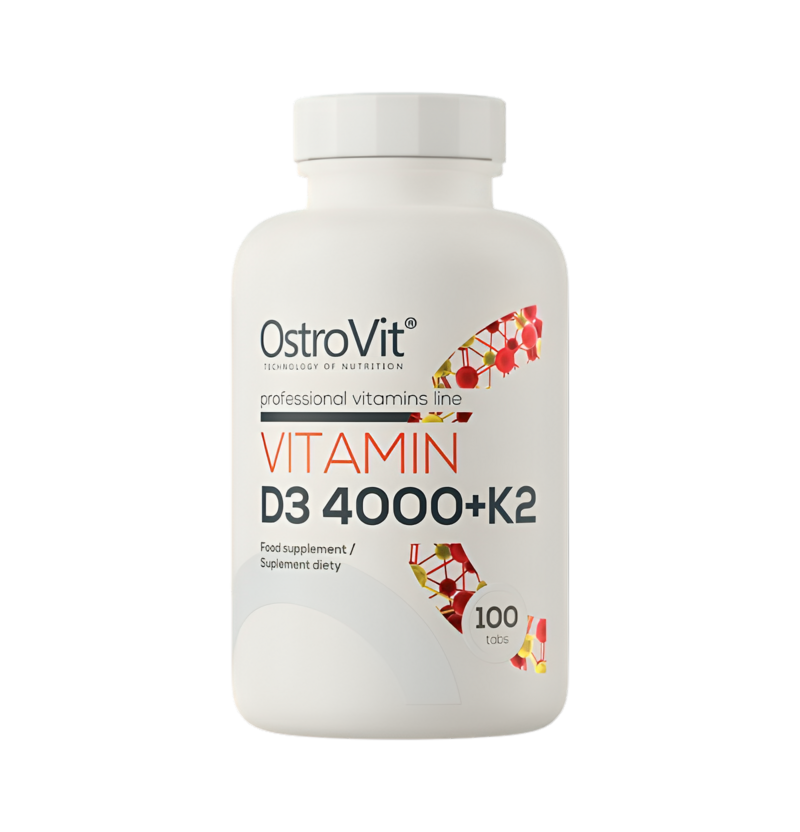 OstroVit Vitamin D3 4000 + K2 100 Tabletter