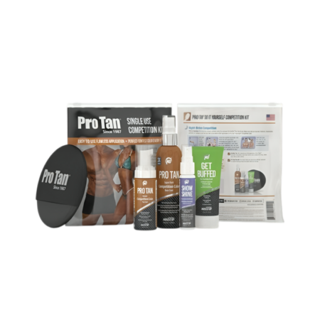 Pro Tan Single Show Competition Color Super Dark Mini Kit