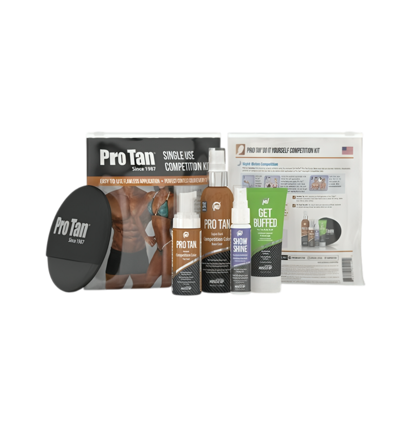 Pro Tan Single Show Competition Color Super Dark Mini Kit