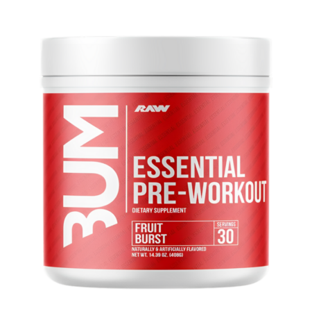 Raw Nutrition CBUM Essential Pre-Workout Fruit Burst 408g