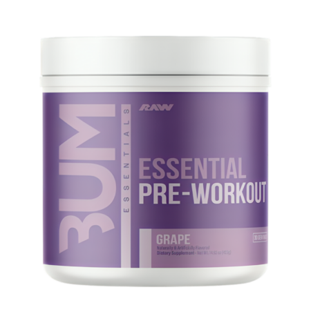 Raw Nutrition CBUM Essential Pre-Workout, Grape 423g