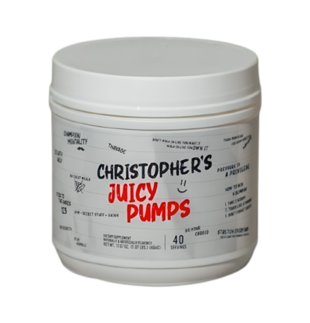 Raw Nutrition Christopher's Juicy Pumps 480g