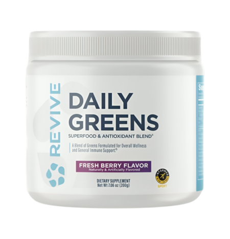 Revive Daily Greens Superfood- och Antioxidantblandning Fresh Berry 200g