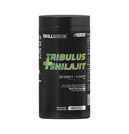 Skill Nutrition Tribulus + Shilajit 180 Veganska Kapslar