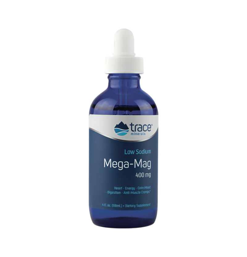Trace Minerals Mega-Mag 400mg 118ml Vätska