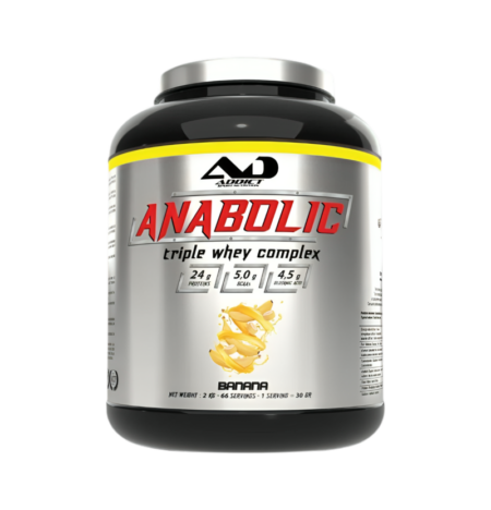 Addict Sport Nutrition Anabolic Triple Whey Complex Banana 2000g