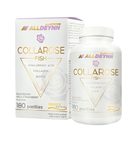 Allnutrition AllDeynn Collarose Fish Raspberry Wild Strawberry 180 Pastiller
