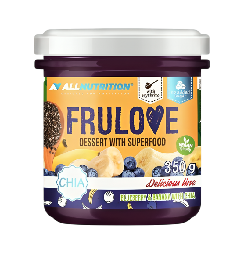 Allnutrition Frulove Dessert with Superfood, Blueberry & Banana with Chia 350g