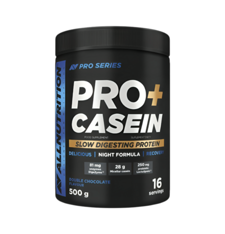 Allnutrition Pro+ Casein Double Chocolate 500g