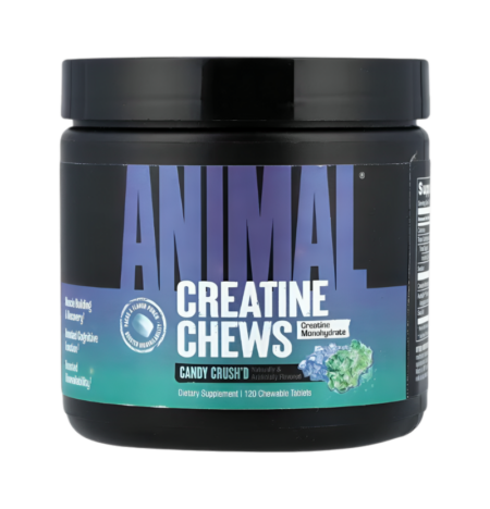 Animal Animal Creatine Chews Candy Crush'd 120 Tuggtabletter