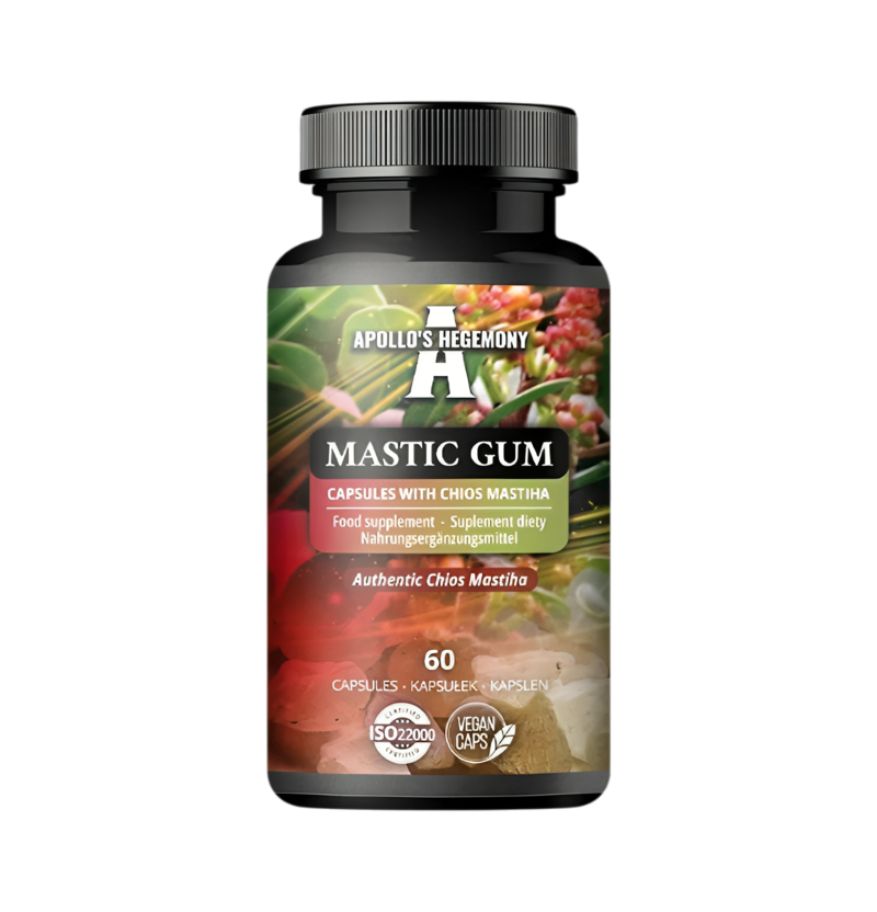 Apollo's Hegemony Mastic Gum with Chios Mastiha 60 Kapslar