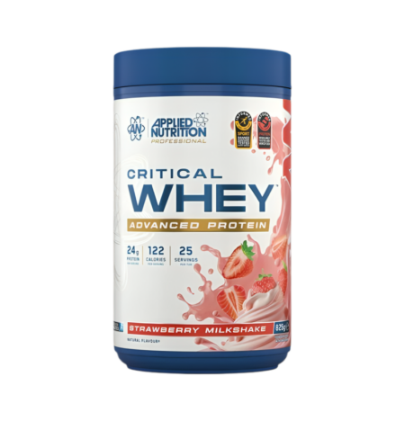 Applied Nutrition Critical Whey Strawberry Milkshake 825g