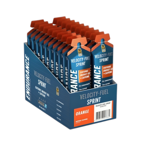 Applied Nutrition Endurance Sprint Isotonic Energy Gel + Caffeine Orange 20 x 60g