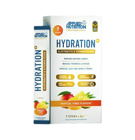 Applied Nutrition Hydration + Electrolyte & Vitamin Tropical Vibes 7 Pulverstickpåsar x 8g