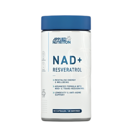 Applied Nutrition NAD+ Resveratrol 60 Kapslar