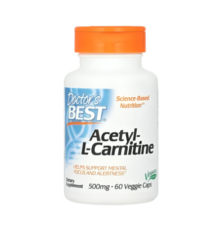 Doctor's Best Acetyl L-Carnitine 500mg 60 Kapslar