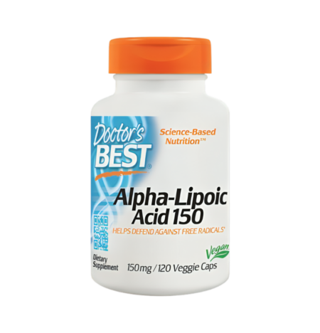 Doctor's Best Alpha-Lipoic Acid 150mg 120 Kapslar